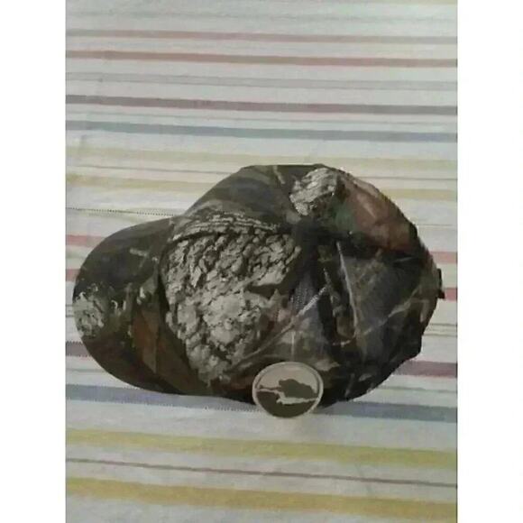 Mossy Oak Camo Hat Adjustable Hunting Baseball Cap Mens Camouflage Logo - Picture 5 of 6